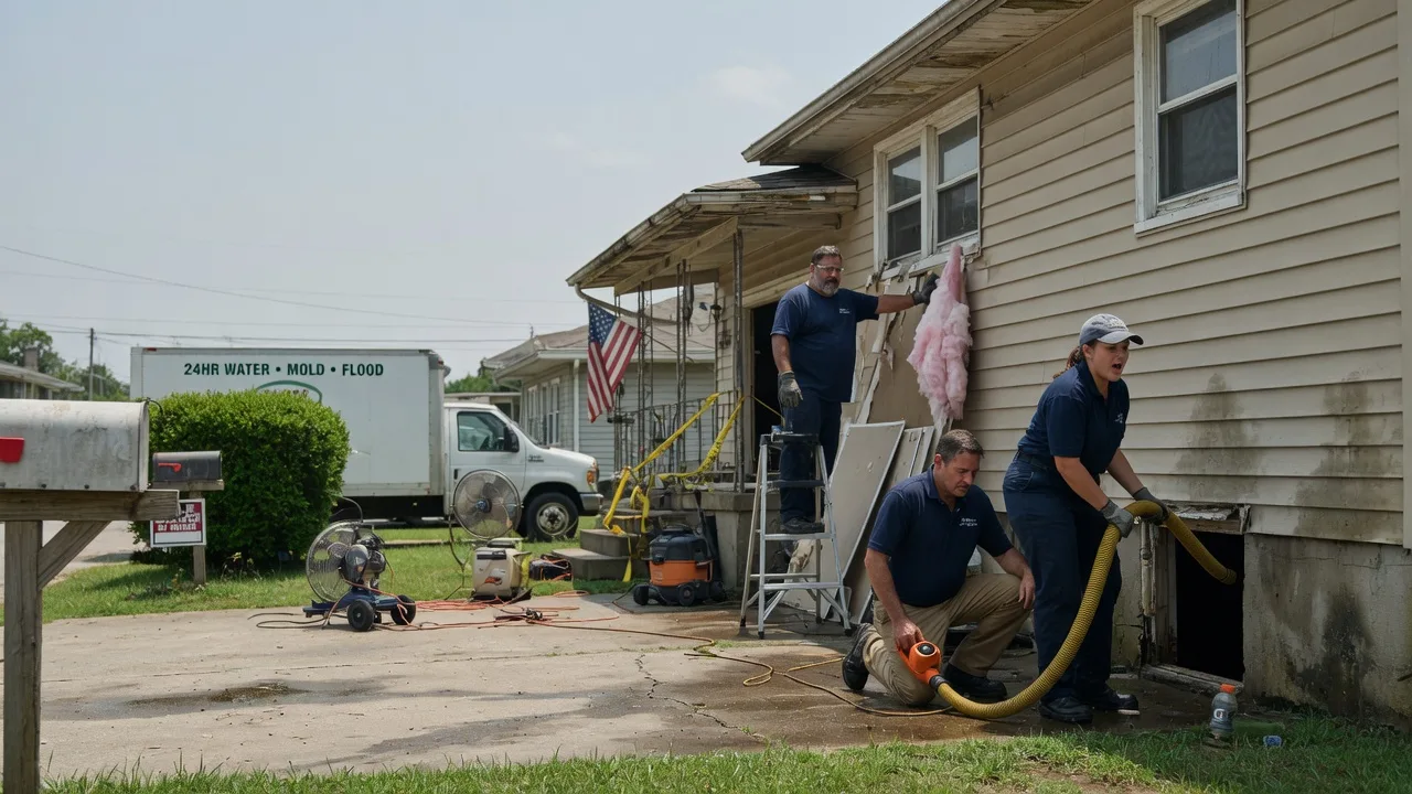 Water Damage Repair in Danville, KS near me